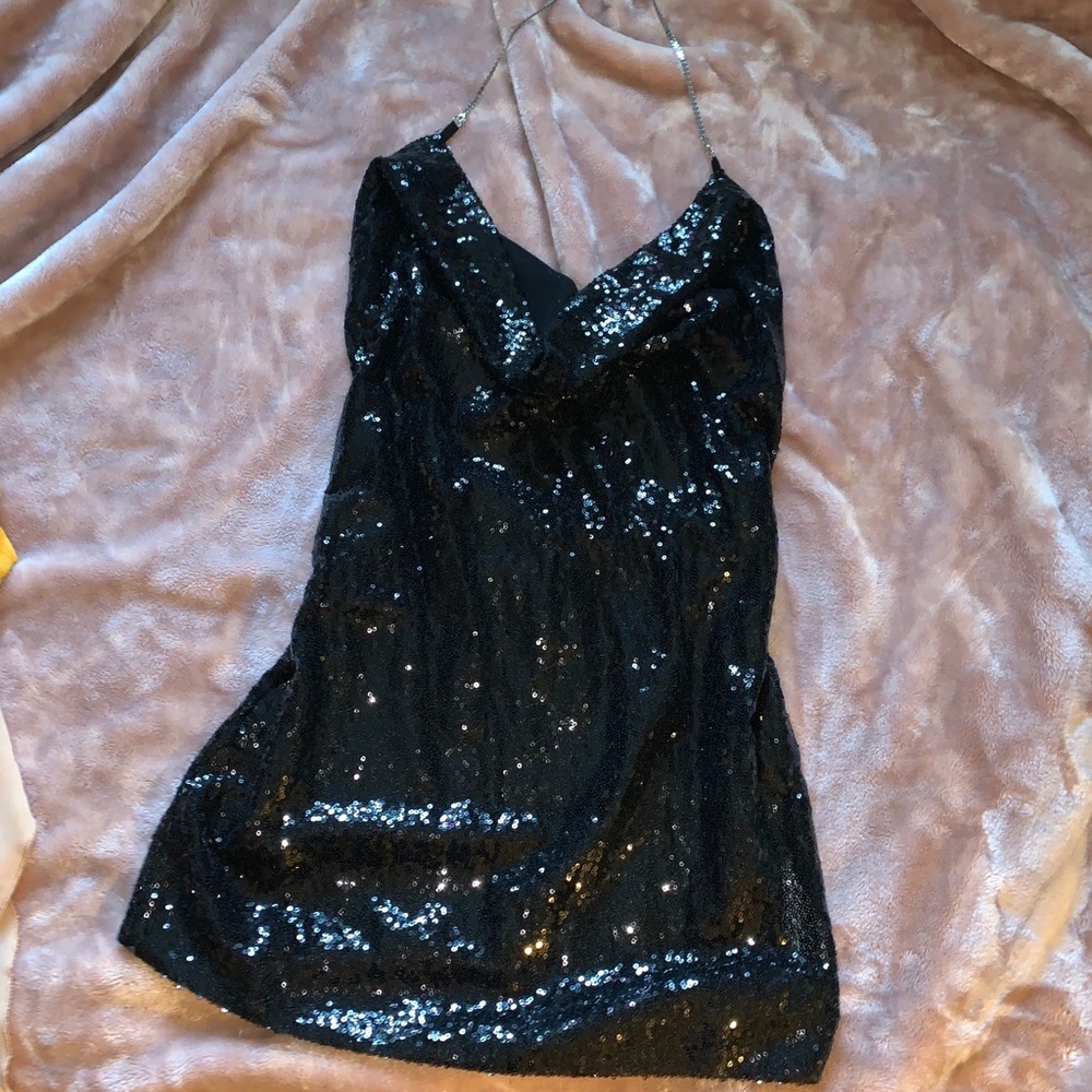 Sparkly glitter party dress